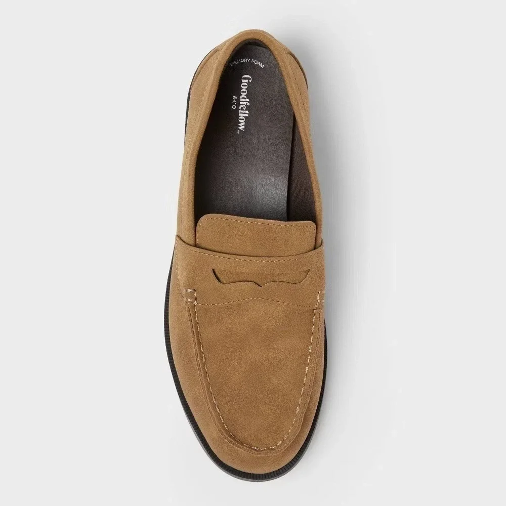 Men's Orson Loafers by Goodfellow & Co Brown Size 7 New With Tags